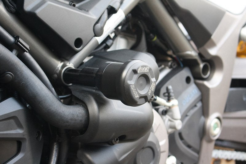 GSG MOTOTECHNIK Replacement pad, Mounting Location: LEFT (for crash pad sets: 4585493-D32) | D32-EP-45493-M6-LEFT