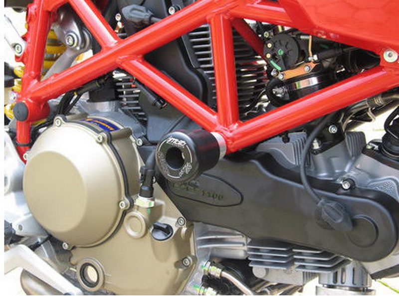 GSG MOTOTECHNIK Replacement pad, Mounting Location: LEFT (for crash pad sets: 59445-D5) | D5-EP-59445-LEFT