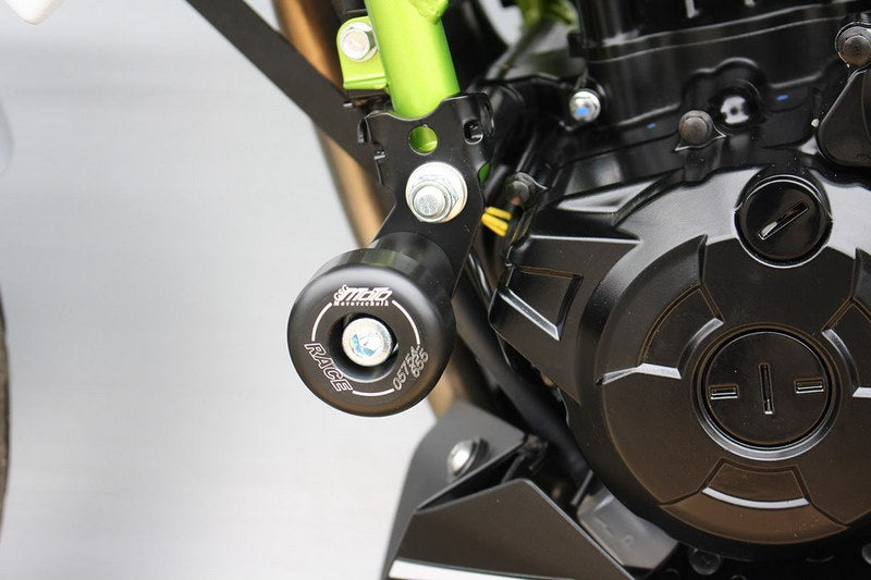 GSG MOTOTECHNIK Replacement pad, Mounting Location: Left (for crash pad sets: 65320-K74) | EP-65320-K74-LEFT