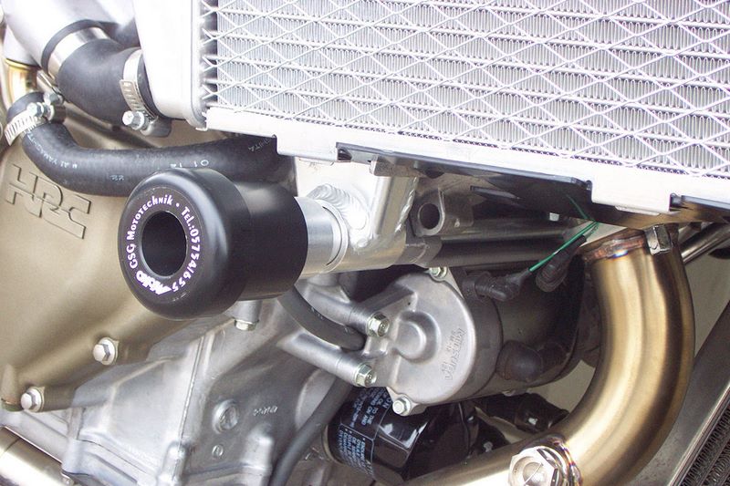 GSG MOTOTECHNIK Replacement pad, Mounting Location: RIGHT (for crash pad sets: 59496-H15-2) | H15-2-EP-59496-RIGHT