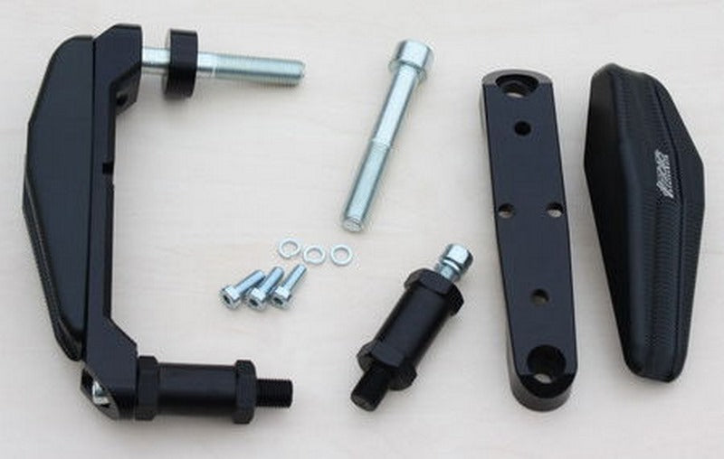 GSG MOTOTECHNIK Replacement pad, Mounting Location: Left (for crash pad sets: 1505025-H311-SH) | H311-EP-1505025-L