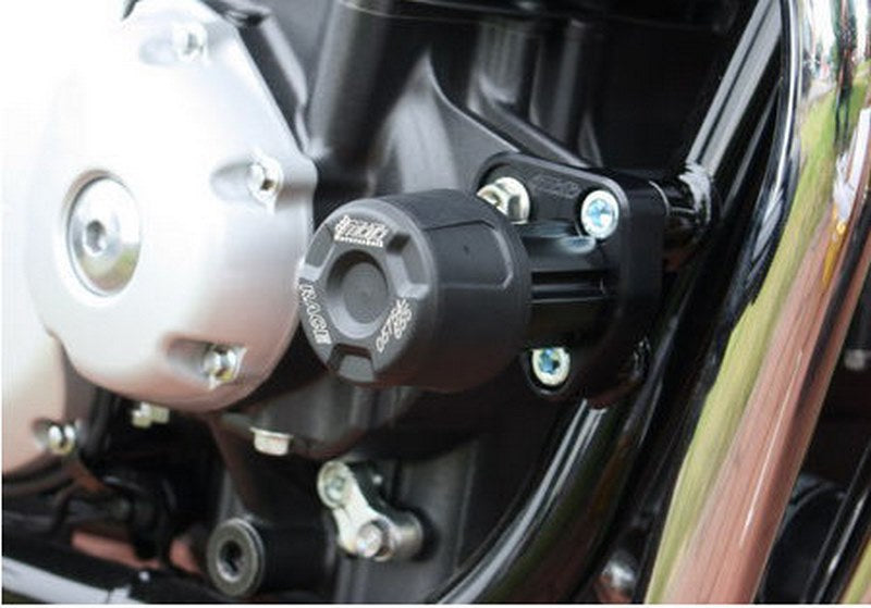 GSG MOTOTECHNIK Replacement pad, Mounting Location: LEFT (for crash pad sets: 406027050-H48-DS) | H48-EP-40602-DS-LEFT