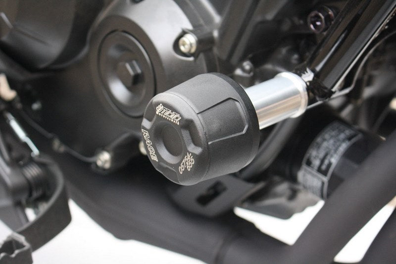 GSG MOTOTECHNIK Replacement pad, Mounting Location: LEFT (for crash pad sets: 40602-H65-DS) | H65-EP-40602-DS-LEFT