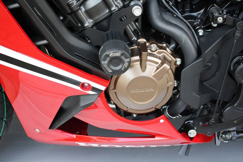 GSG MOTOTECHNIK Replacement pad, Mounting Location: LEFT (for crash pad sets: 40602-H71-SH) | H71-EP-40602-DS-LEFT