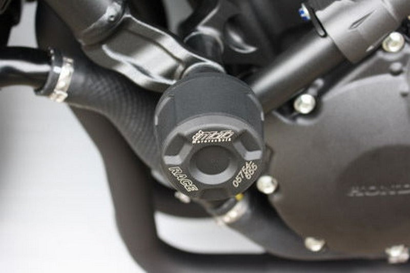 GSG MOTOTECHNIK Replacement pad, Mounting Location: LEFT (for crash pad sets: 40602-H75-DS-SH) | H75-EP-40602-DS-LEFT