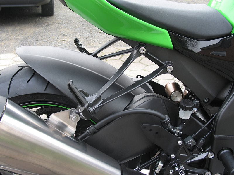 GSG MOTOTECHNIK Bobbins / Swingarm Protection for Kawasaki ZX-10R (2008-2010) | HSKP-10-K41