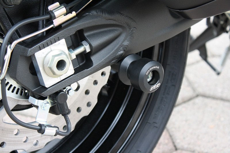 GSG MOTOTECHNIK Bobbins / swingarm protection for Kawasaki Z 750 R (2010 -) | HSKP-10-K50