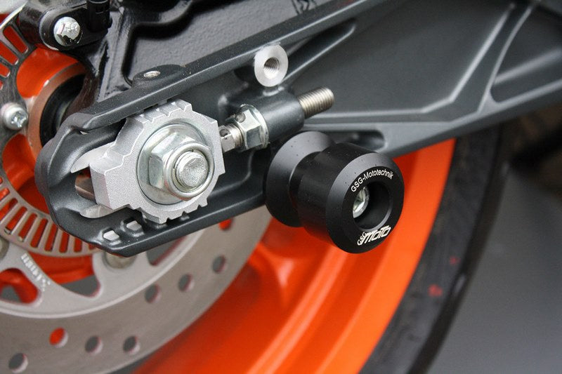 GSG MOTOTECHNIK Bobbins / Swingarm Protection for KTM Duke 390 (2013 -) | HSKP-10-KM6