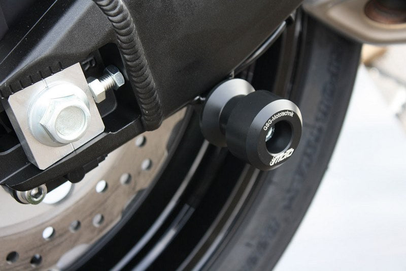 GSG MOTOTECHNIK Bobbins / Swingarm Protection for Kawasaki Versys 650 (2015 -) | HSKP-8-K60