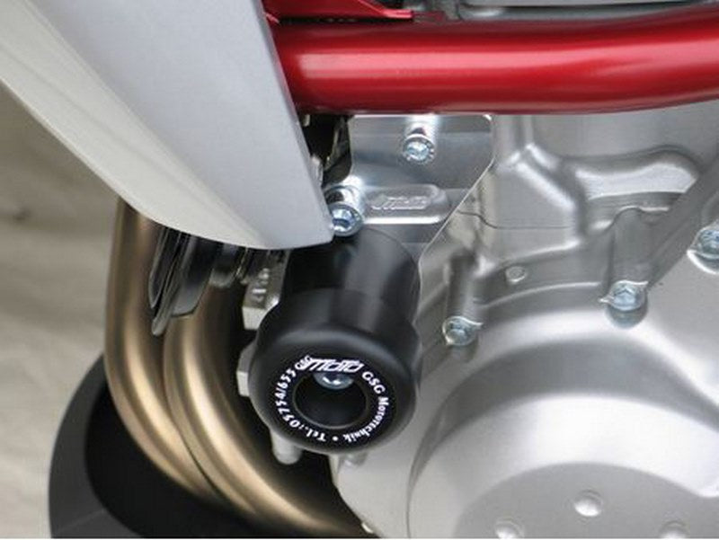 GSG MOTOTECHNIK Replacement pad, Mounting Location: LEFT (for crash pad sets: 6549075-K31) | K31-EP-65440-LEFT