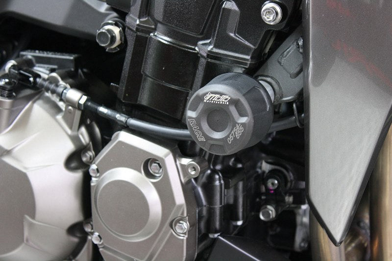 GSG MOTOTECHNIK Replacement pad, Mounting Location: LEFT (for crash pad sets: 40602-K46-DS) | K46-EP-40602-DS-LEFT