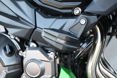 GSG MOTOTECHNIK Replacement pad, Mounting Location: Left (for crash pad sets: 1055025-K56-SH) | K56-EP-1055025-LEFT