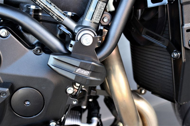 GSG MOTOTECHNIK Replacement pad, Mounting Location: Right (for crash pad sets: 1055025-K77) | K77-EP-1055025-R