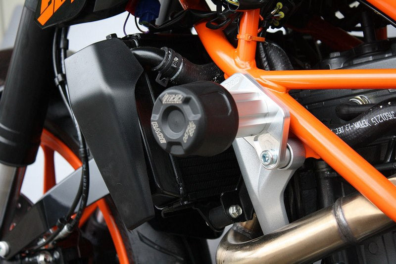 GSG MOTOTECHNIK Replacement pad, Mounting Location: LEFT (for crash pad sets: 406025545-KM6-DS) | KM6-EP-40602-DS-LEFT