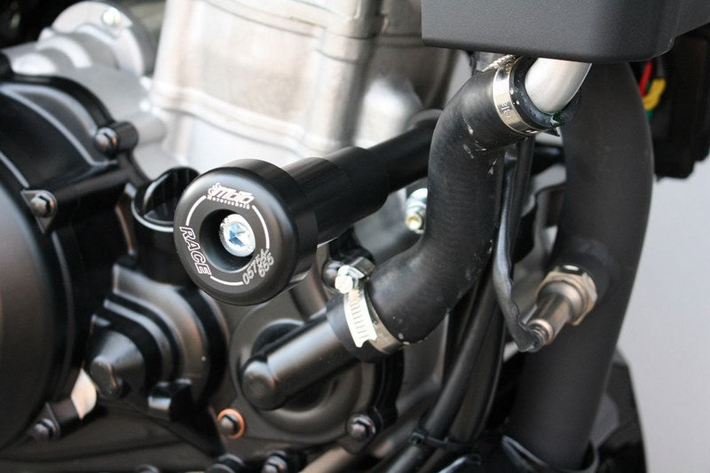 GSG MOTOTECHNIK Replacement pad, Mounting Location: Left (for crash pad sets: 65320-ML2) | ML2-EP-65320-LEFT
