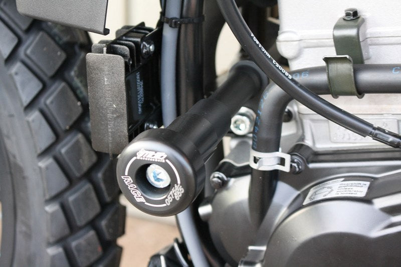 GSG MOTOTECHNIK Replacement pad, Mounting Location: Right (for crash pad sets: 65320-ML2) | ML2-EP-65320-RIGHT
