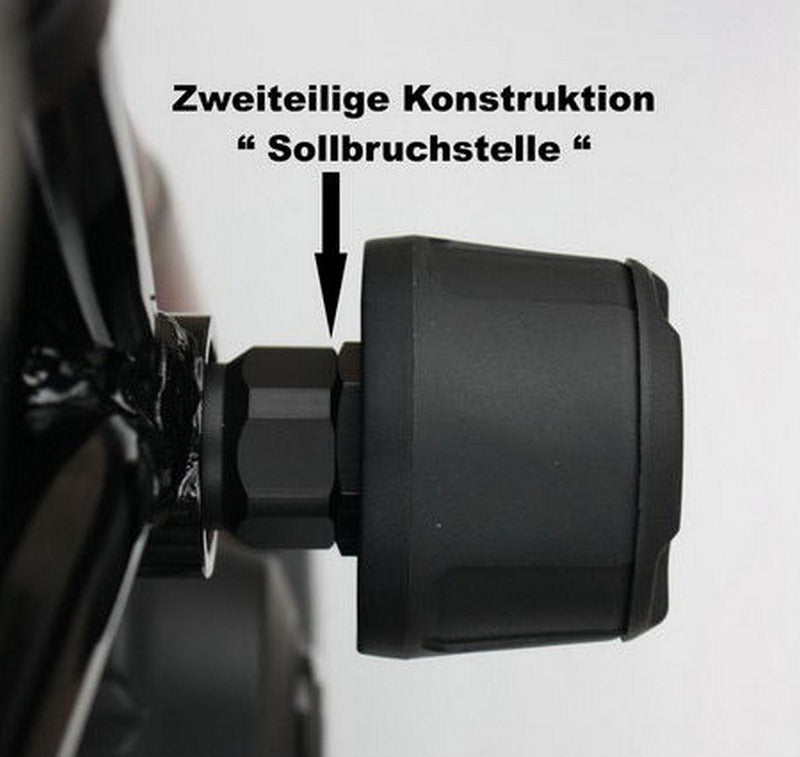 GSG MOTOTECHNIK Replacement pad, Mounting Location: LEFT (for crash pad sets: 40602-N5-DS-SH) | N5-EP-40602-DS-LEFT