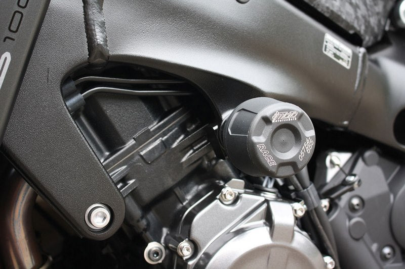 GSG MOTOTECHNIK Replacement pad, Mounting Location: RIGHT (for crash pad sets: 40602-S55) | S55-EP-40602-DS-RIGHT