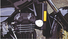 GSG MOTOTECHNIK Replacement pad, Mounting Location: LEFT (for crash pad sets: 40493-T1) | T1-EP-40493-M6-LEFT
