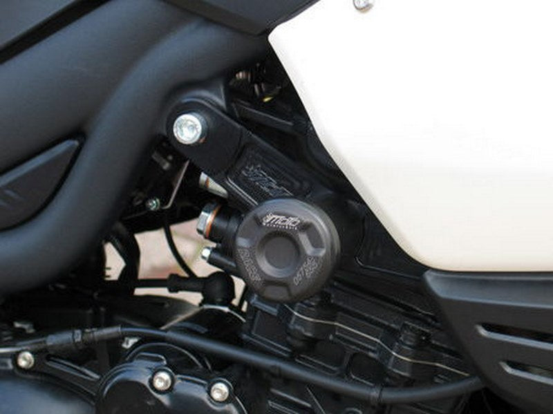 GSG MOTOTECHNIK Replacement pad, Mounting Location: RIGHT (for crash pad sets: 7544900-T19-DS) | T19-EP-40602-DS-RIGHT