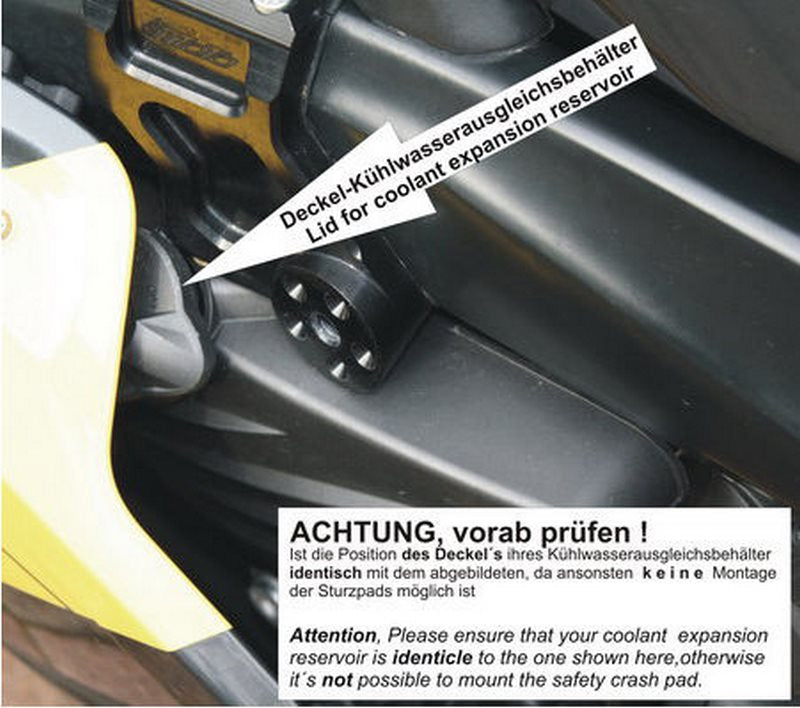 GSG MOTOTECHNIK Replacement Pad, Mounting Location: Right | W1-EP-90440