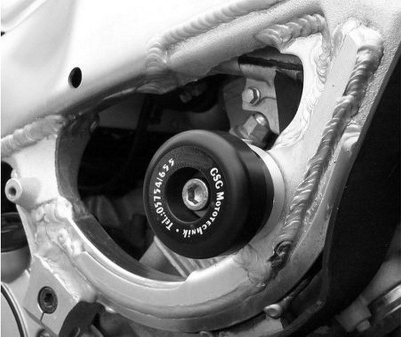 GSG MOTOTECHNIK Replacement pad, Mounting Location: LEFT (for crash pad sets: 35490-Y12) | Y12-EP-35490-LEFT