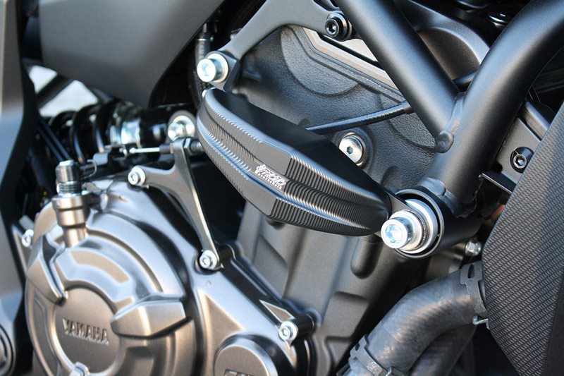 GSG MOTOTECHNIK Replacement pad, Mounting Location: Left (for crash pad sets: 1505040-Y55-SH) | Y55-EP-1505040-LEFT