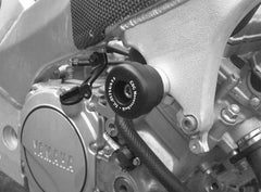 GSG MOTOTECHNIK Replacement pad, Mounting Location: RIGHT (for crash pad sets: 40495355-Y7) | Y7-EP-40495-RIGHT