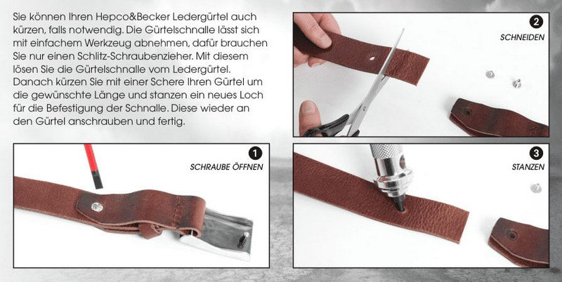 Hepco & Becker Legacy belt black | 4201975 0001