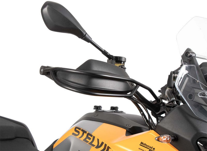 Hepco & Becker Handle Guard Set Black (Left+Right Side) For Moto Guzzi Stelvio (2024-) | 4212560 00 01