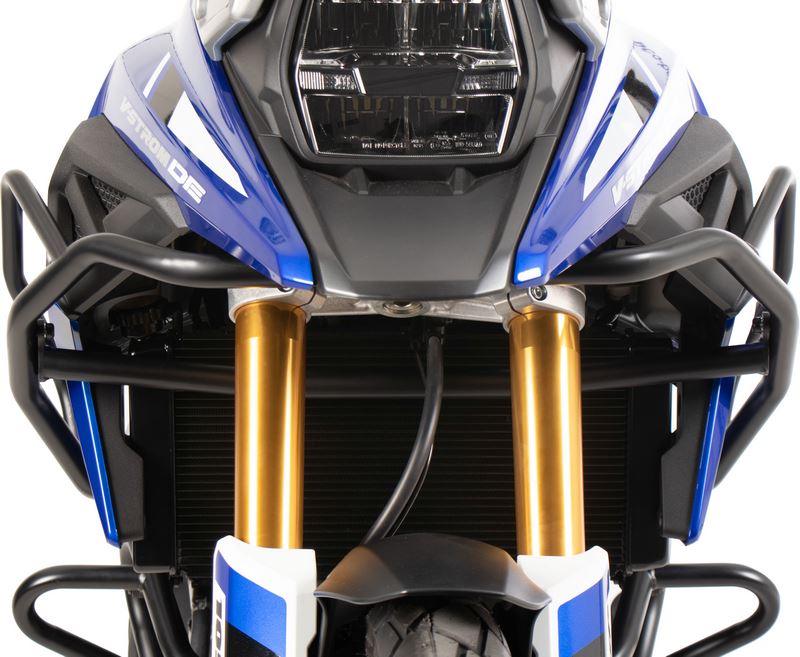 Hepco & Becker Stiffening Bracket Black For Tank Guard 5023549 For Suzuki V-Strom 1050 DE (2023-) | 42223549 00 01
