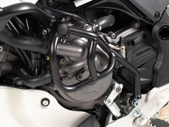 Hepco & Becker Additional Crash Bar Black, One-Sided For Ducati DesertX Rally (2024-) | 42237659 00 01