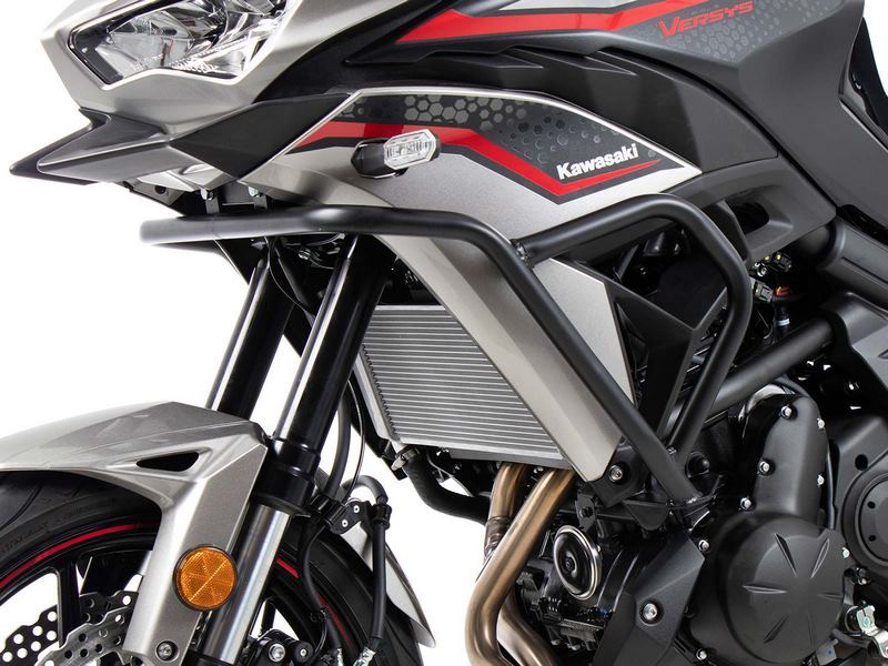 Hepco & Becker Engine protection bar black for Kawasaki Versys 650 (2022-) | 5012550 00 01