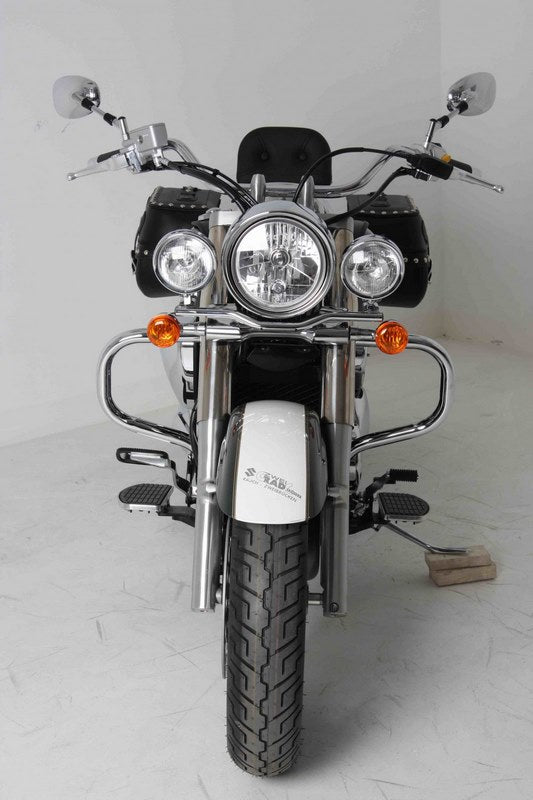 Hepco & Becker Engine protection bar-chrome for Suzuki C 800 Intruder / Black Edition | 501340 00 02
