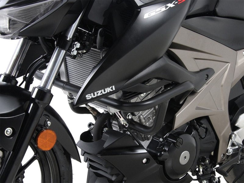 Hepco & Becker Engine protection bar-black for Suzuki GSX-S 125 / 2017 | 5013536 00 01