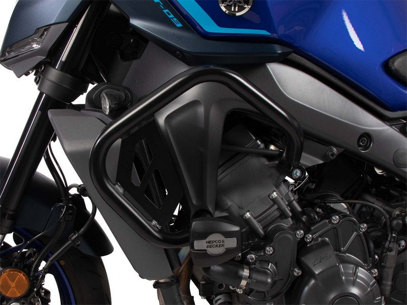 Hepco & Becker Engine Protection Bar Black Incl. Protection Pads For Yamaha MT-09 / Y-AMT / SP (2024-) | 5014580 00 01
