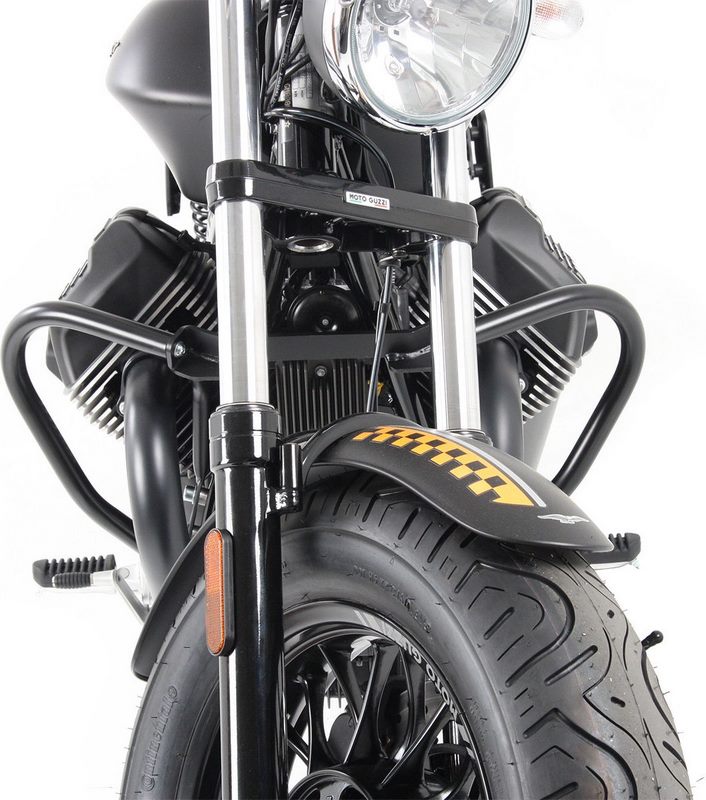 Hepco & Becker Engine protection bar-chrome for Moto Guzzi V 9 Bobber (2016-) / Bobber Sport (2019-) | 501547 00 02