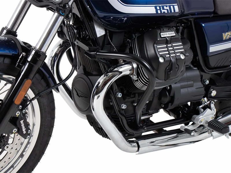 Hepco & Becker Engine protection bar black for Moto Guzzi V7 Special/Stone/Centenario (850 ccm) (2021-) | 501556 00 01