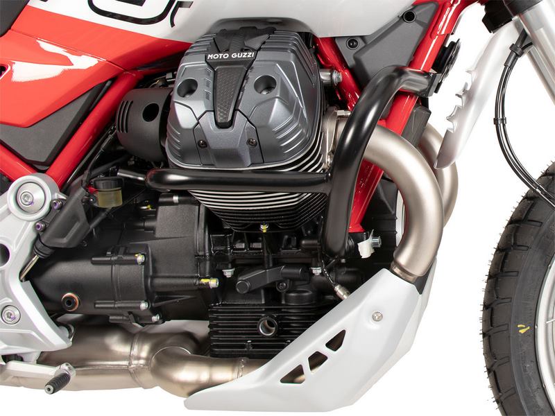 Hepco & Becker Engine Protection Bar Black For Moto Guzzi V 85 TT / Strada / Travel (2024-) | 501561 00 01