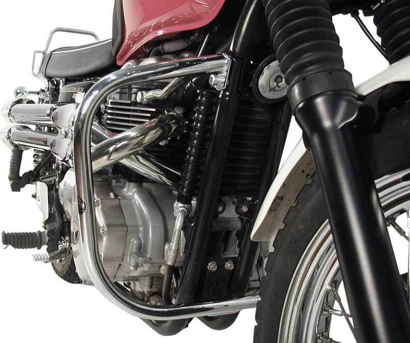 Hepco & Becker Engine protection bar-chrome for Triumph Bonneville / T 100 / Scrambler 900 | 501708 00 02
