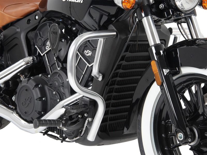 Hepco & Becker Engine protection bar-chrome for Indian Scout Bobber from 2017 | 5017568 00 02
