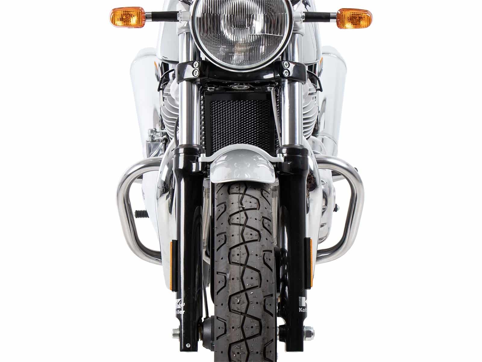 Hepco & Becker Engine Protection Bar - Chrome For Royal Enfield Interceptor (2018-) / Continental 650 / GT 650 (2019-) | 5017571-00-02