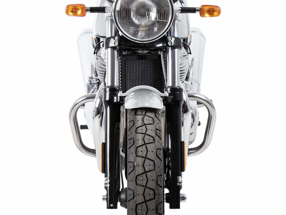 Hepco & Becker Engine Protection Bar - Chrome For Royal Enfield Interceptor (2018-) / Continental 650 / GT 650 (2019-) | 5017571-00-02