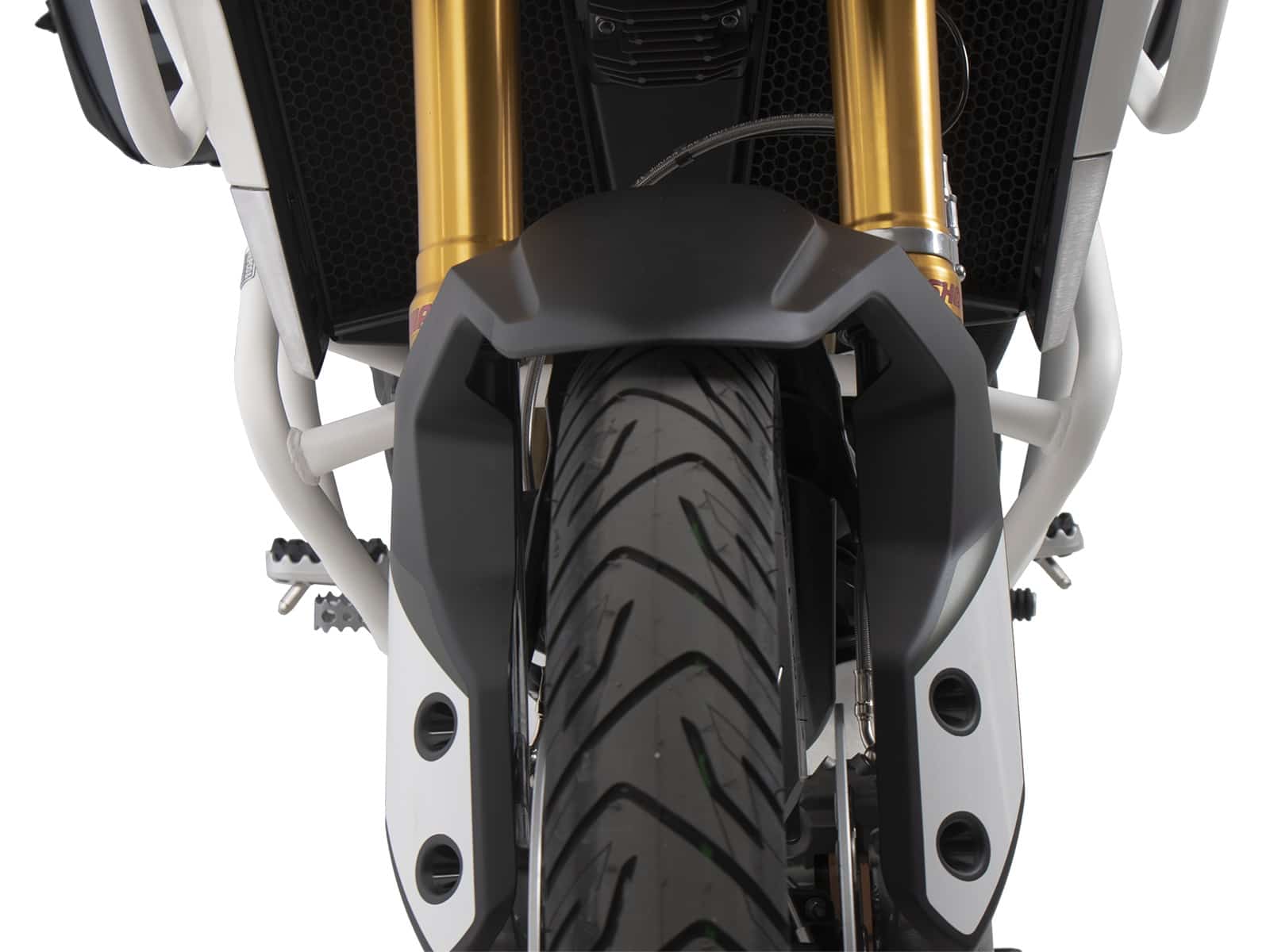 Hepco & Becker Engine Protection Bar - White For Triumph Tiger 900 Rally / GT / PRO (2020-) | 5017605-00-03