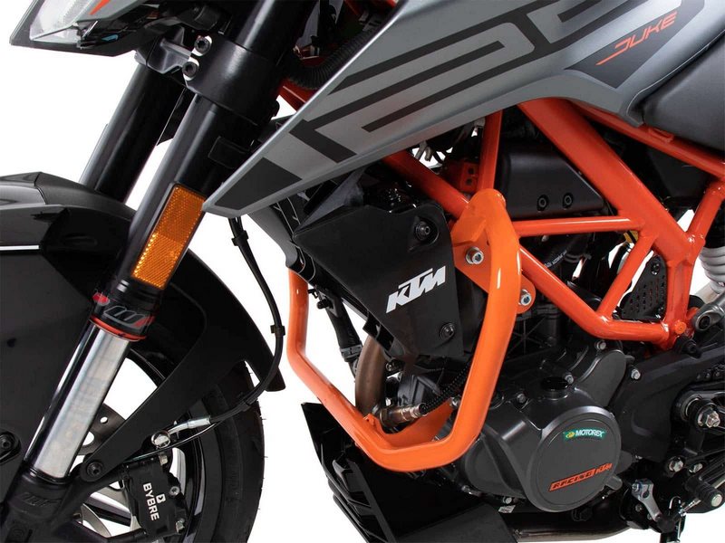 Hepco & Becker Engine protection bar - orange for KTM 125 Duke (2021-) | 5017630 00 06