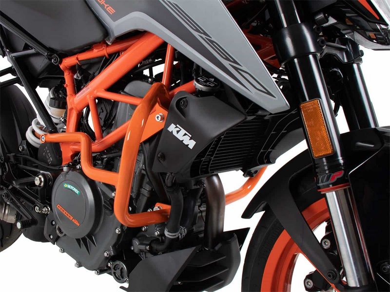 Hepco & Becker Engine protection bar - orange for KTM 390 Duke (2021-) | 5017631 00 06