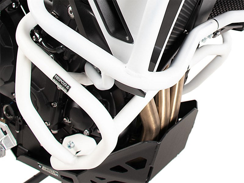 Hepco & Becker Engine Protection Bar White For Triumph Tiger 900 GT / Pro (2024-) | 5017658 00 03