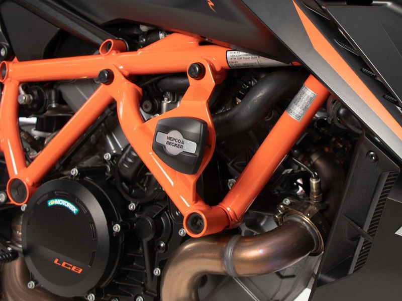 Hepco & Becker Engine Protection Bar Orange For KTM 1390 Super Duke R / EVO (2024-) | 5017665 00 06