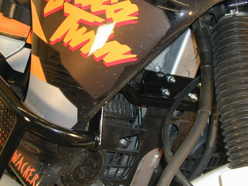Hepco & Becker Tankguard-black for Honda XRV 750 Africa Twin from 1993 | 502107 00 01