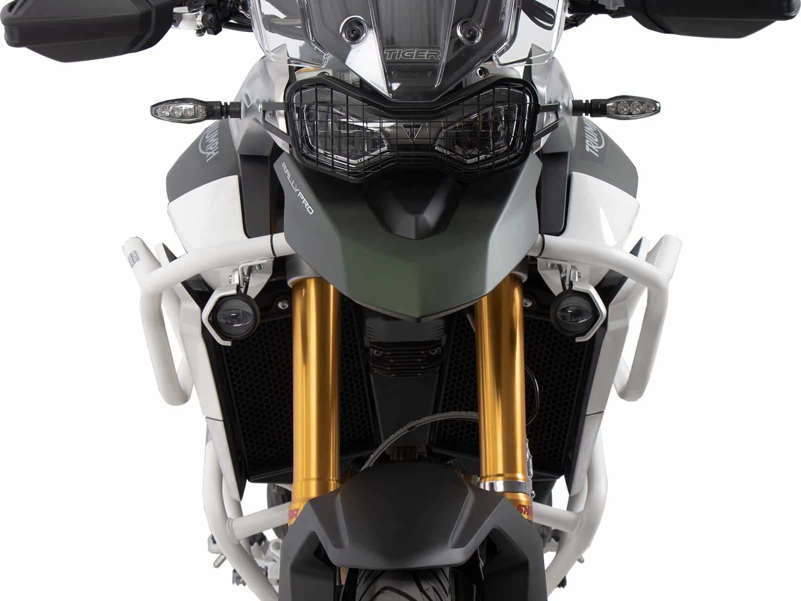 Hepco & Becker Tankguard - White For Triumph Tiger 900 Rally / GT / PRO (2020-) | 5027605-00-03